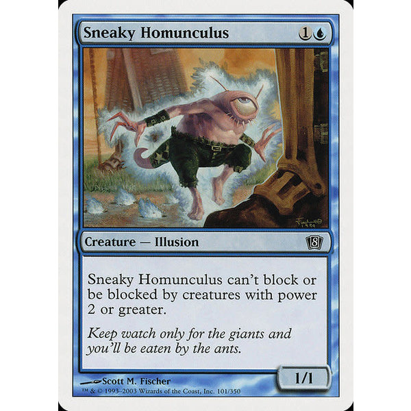 Magic: The Gathering Sneaky Homunculus (101) Lightly Played