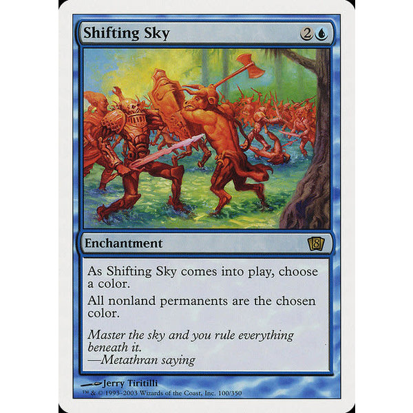 Magic: The Gathering Shifting Sky (100) Moderately Played