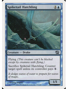 Magic: The Gathering Spiketail Hatchling (102) Lightly Played