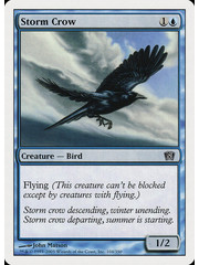 Magic: The Gathering Storm Crow (104) Lightly Played