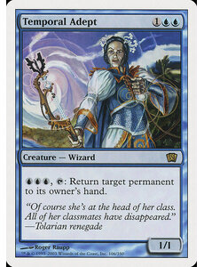 Magic: The Gathering Temporal Adept (106) Moderately Played