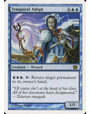 Magic: The Gathering Temporal Adept (106) Moderately Played