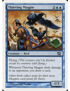 Magic: The Gathering Thieving Magpie (107) Lightly Played