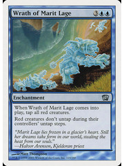 Magic: The Gathering Wrath of Marit Lage (115) Lightly Played