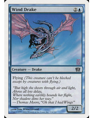 Magic: The Gathering Wind Drake (114) Lightly Played