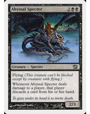 Magic: The Gathering Abyssal Specter (117) Lightly Played