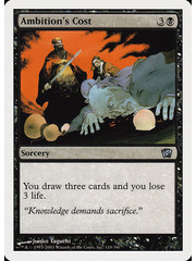 Magic: The Gathering Ambition's Cost (118) Lightly Played