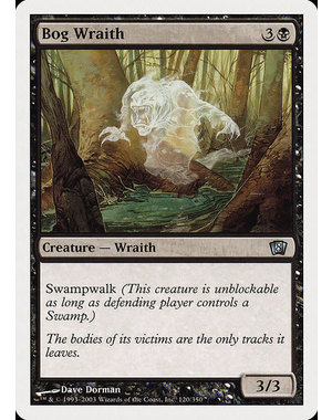 Magic: The Gathering Bog Wraith (120) Lightly Played