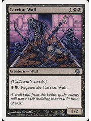 Magic: The Gathering Carrion Wall (121) Lightly Played