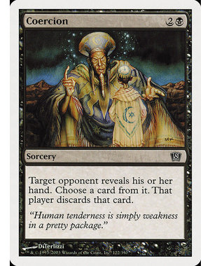 Magic: The Gathering Coercion (122) Lightly Played