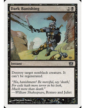 Magic: The Gathering Dark Banishing (123) Lightly Played