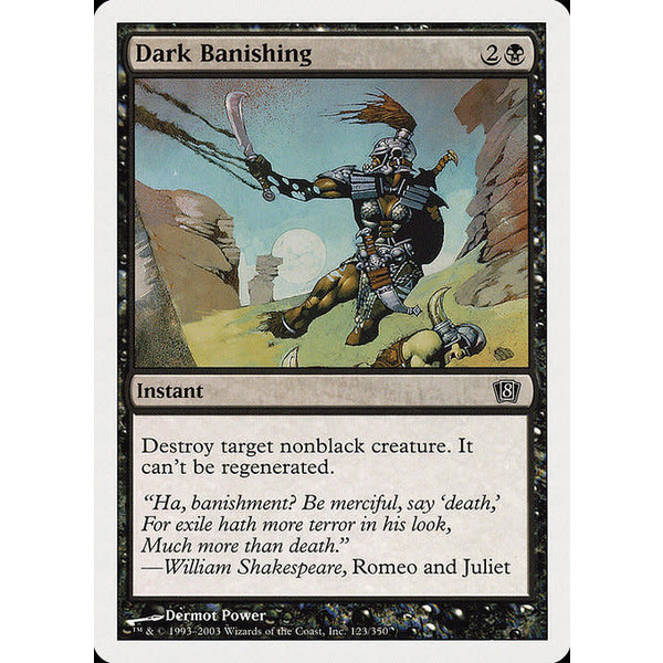 Magic: The Gathering Dark Banishing (123) Lightly Played