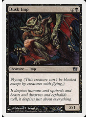 Magic: The Gathering Dusk Imp (130) Lightly Played