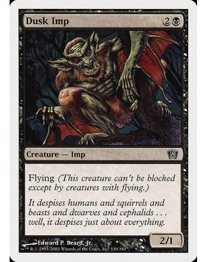 Magic: The Gathering Dusk Imp (130) Lightly Played