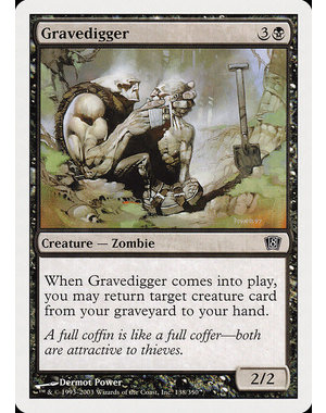 Magic: The Gathering Gravedigger (138) Lightly Played