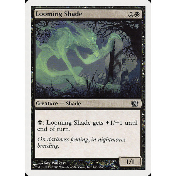 Magic: The Gathering Looming Shade (140) Lightly Played