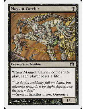 Magic: The Gathering Maggot Carrier (142) Lightly Played