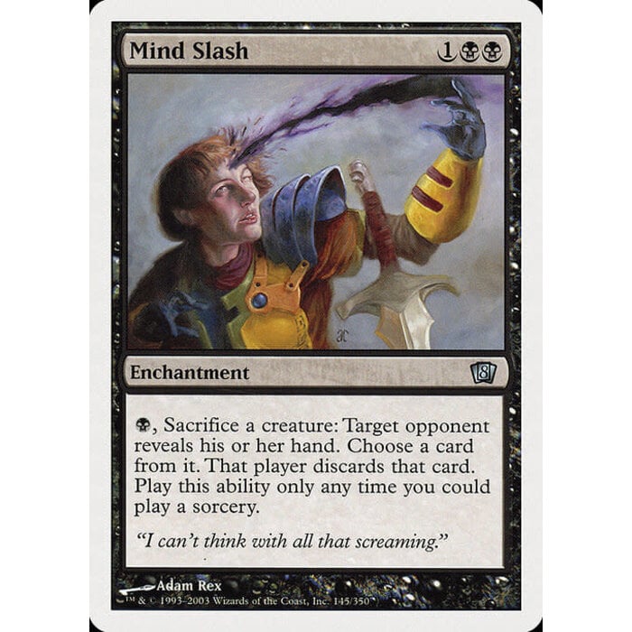 Magic: The Gathering Mind Slash (145) Lightly Played