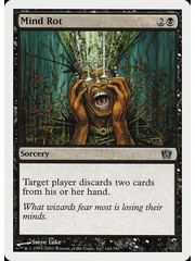 Magic: The Gathering Mind Rot (144) Lightly Played