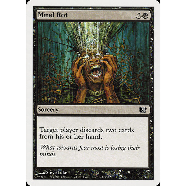 Magic: The Gathering Mind Rot (144) Lightly Played