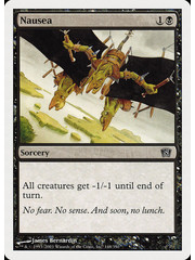 Magic: The Gathering Nausea (148) Lightly Played