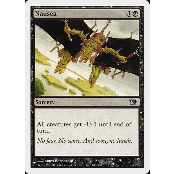 Magic: The Gathering Nausea (148) Lightly Played