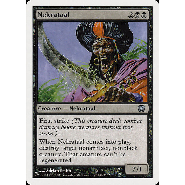 Magic: The Gathering Nekrataal (149) Lightly Played