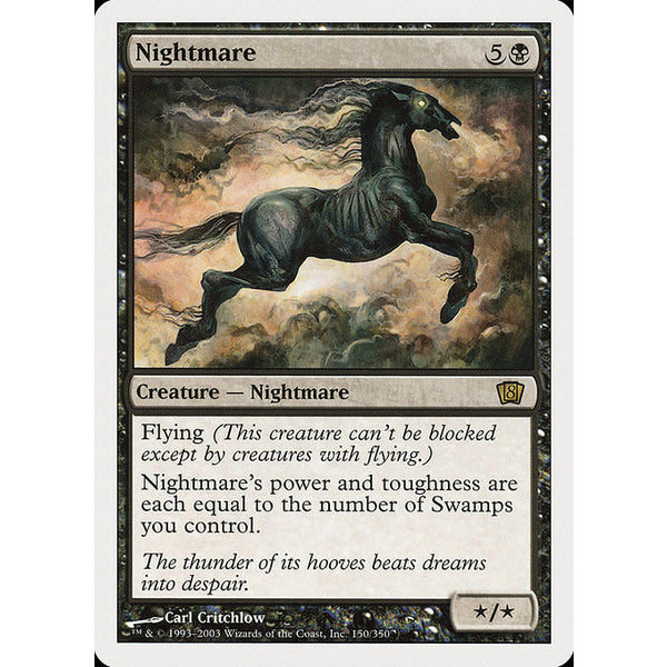 Magic: The Gathering Nightmare (150) Heavily Played