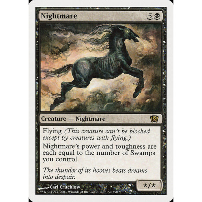 Magic: The Gathering Nightmare (150) Heavily Played