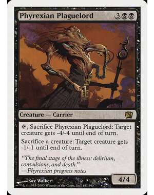 Magic: The Gathering Phyrexian Plaguelord (153) Heavily Played