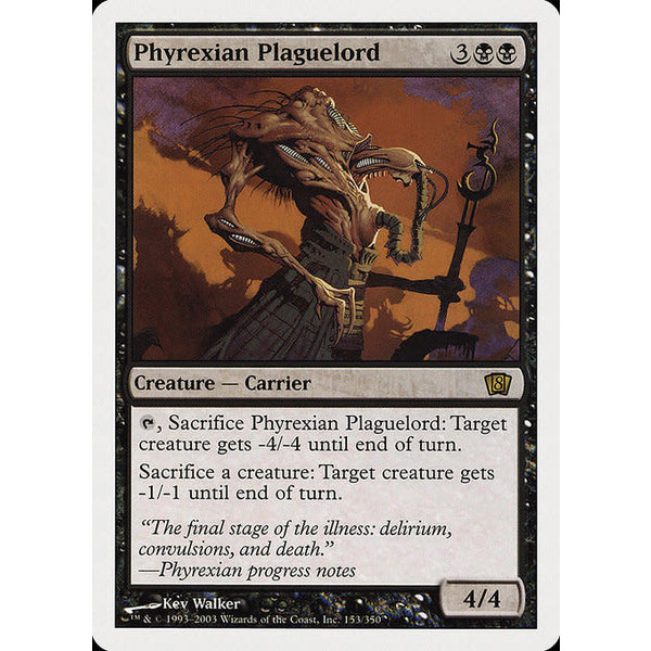 Magic: The Gathering Phyrexian Plaguelord (153) Heavily Played