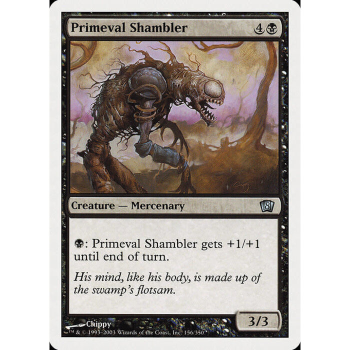 Magic: The Gathering Primeval Shambler (156) Lightly Played