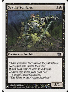 Magic: The Gathering Scathe Zombies (160) Lightly Played