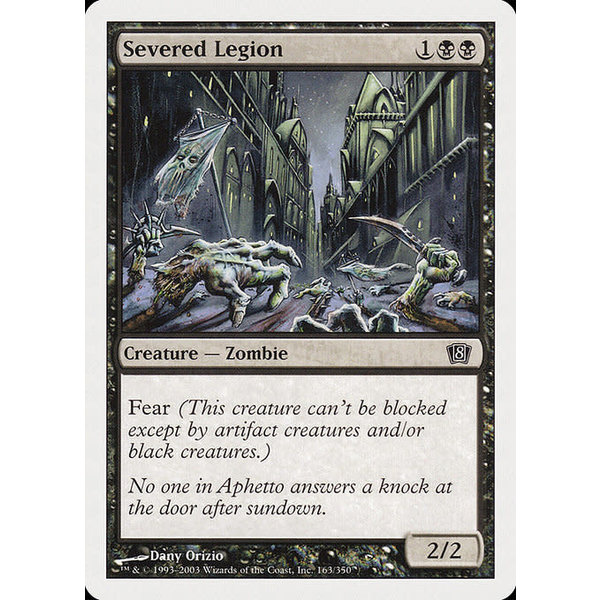 Magic: The Gathering Severed Legion (163) Lightly Played