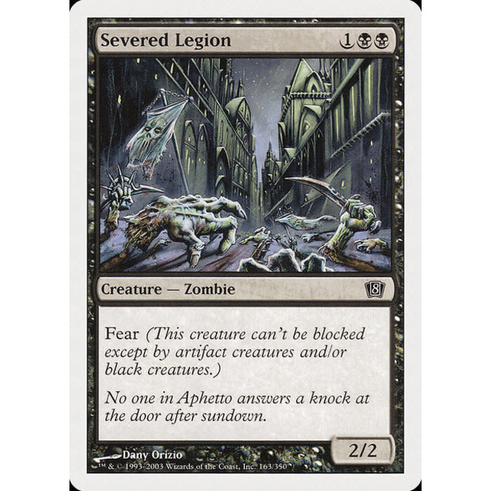 Magic: The Gathering Severed Legion (163) Lightly Played