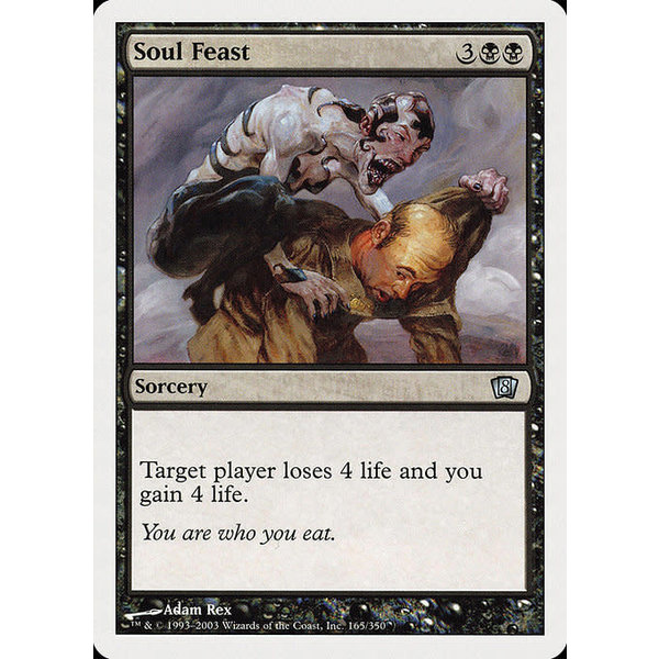 Magic: The Gathering Soul Feast (165) Lightly Played