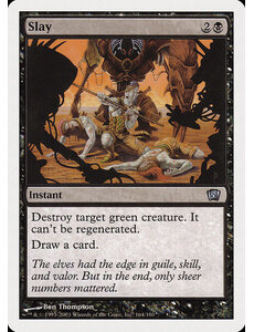 Magic: The Gathering Slay (164) Lightly Played Foil