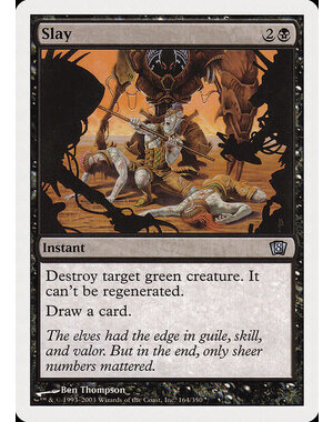 Magic: The Gathering Slay (164) Lightly Played Foil