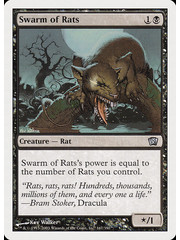 Magic: The Gathering Swarm of Rats (167) Lightly Played