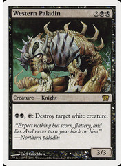 Magic: The Gathering Western Paladin (173) Lightly Played