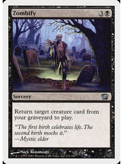 Magic: The Gathering Zombify (174) Lightly Played