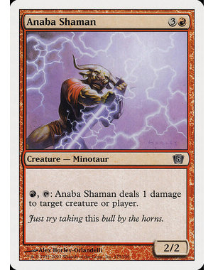 Magic: The Gathering Anaba Shaman (175) Lightly Played