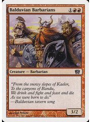 Magic: The Gathering Balduvian Barbarians (176) Lightly Played