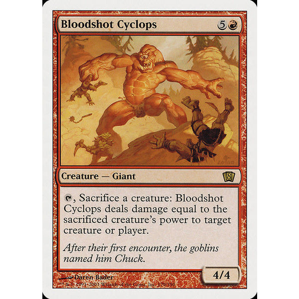 Magic: The Gathering Bloodshot Cyclops (179) Lightly Played