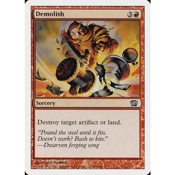 Magic: The Gathering Demolish (183) Lightly Played