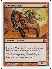 Magic: The Gathering Goblin Chariot (188) Lightly Played Foil