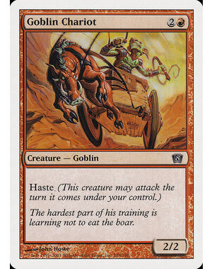 Magic: The Gathering Goblin Chariot (188) Lightly Played Foil