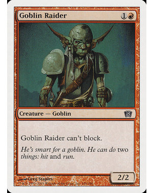 Magic: The Gathering Goblin Raider (191) Lightly Played