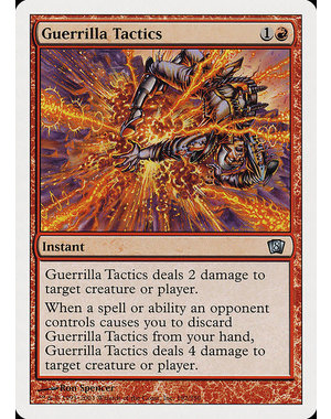 Magic: The Gathering Guerrilla Tactics (192) Lightly Played