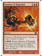 Magic: The Gathering Hammer of Bogardan (193) Moderately Played